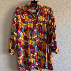 Funky boho Hippie shirt/jacket lightweight